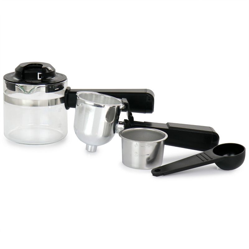 Bialetti 3 Cup Moka Stovetop Espresso Maker - Silver