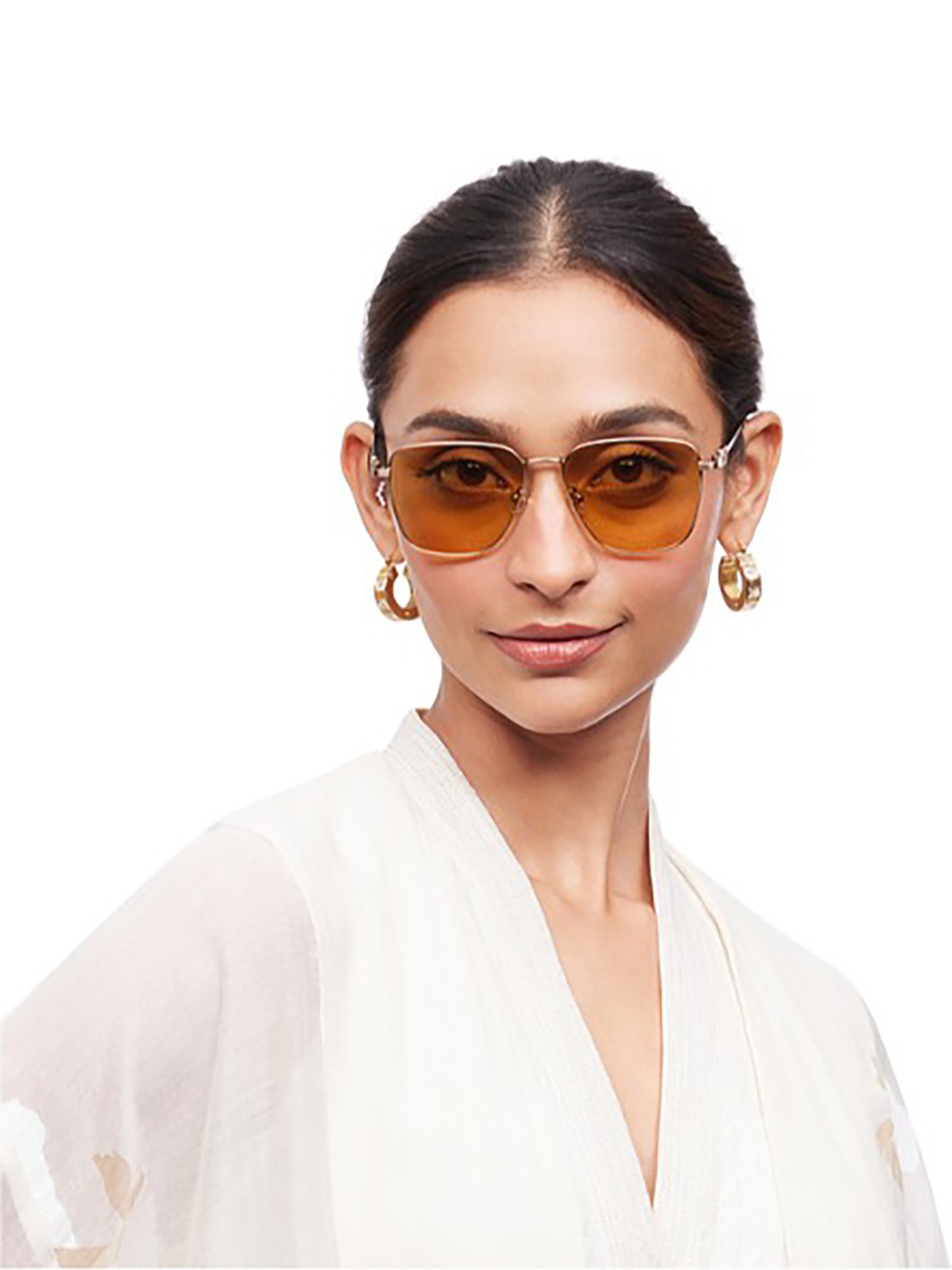 Vincent Chase HOLIDAY EDIT 2.0 Grey Cat Eye Polarised and UV Protected Lens Unisex Sunglasses