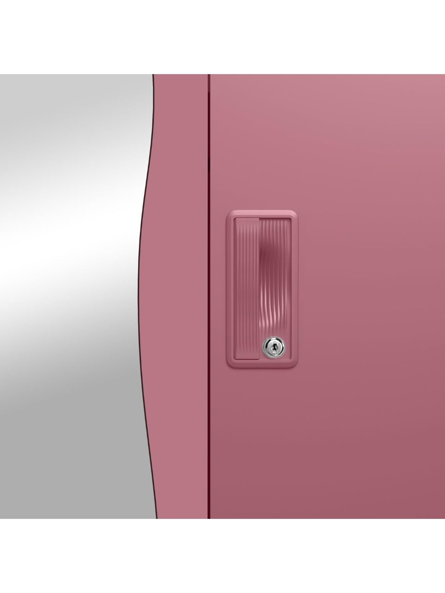 Godrej Interio Ewa Brown Engineered Wood 4 Door Wardrobe