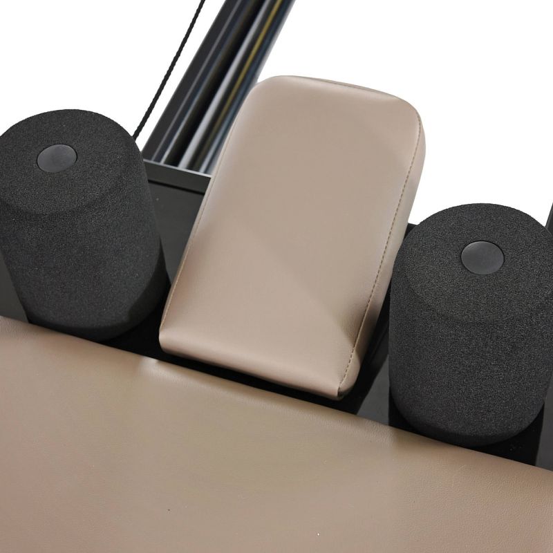 AeroPilates 651 Pilates Machine with Stand and Rebounder - Black