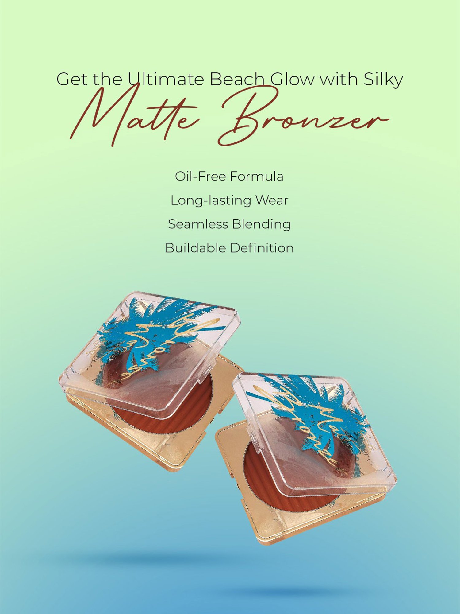 L.A. Girl Matte Bronzer Back To The Beach - 15 gm