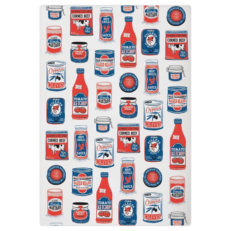 2pk Food Print Kitchen Towels - MU Kitchen