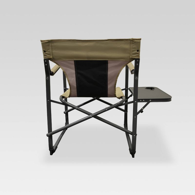 2pk Outdoor Patio Elite Director's Chair Tan/Black - Caravan