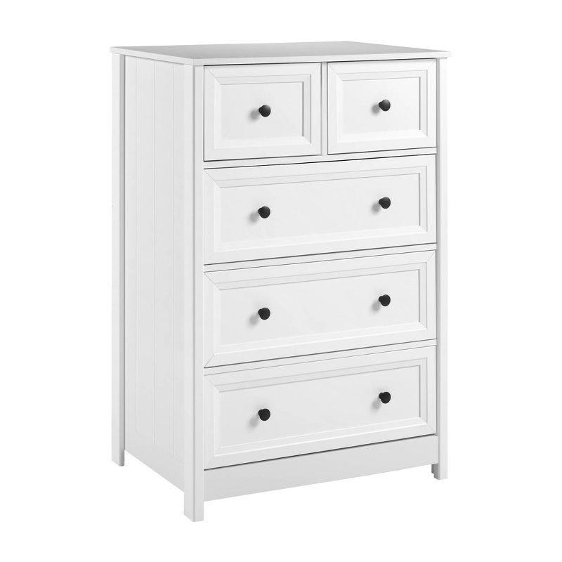 County Line 4 Drawer Chest Rum Walnut - Sauder