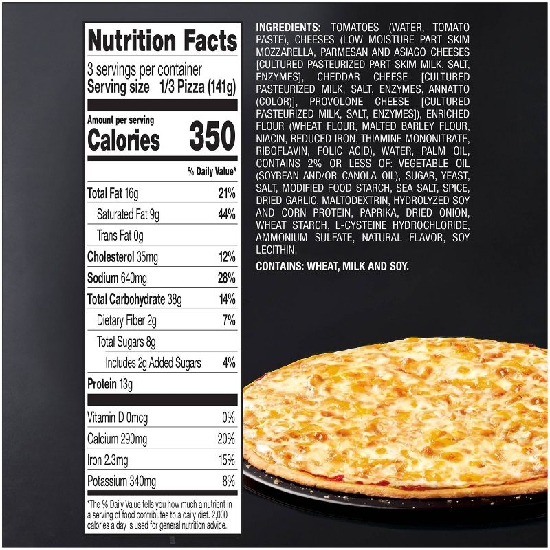Red Baron Thin Crust Five Cheese Frozen Pizza - 14.76oz