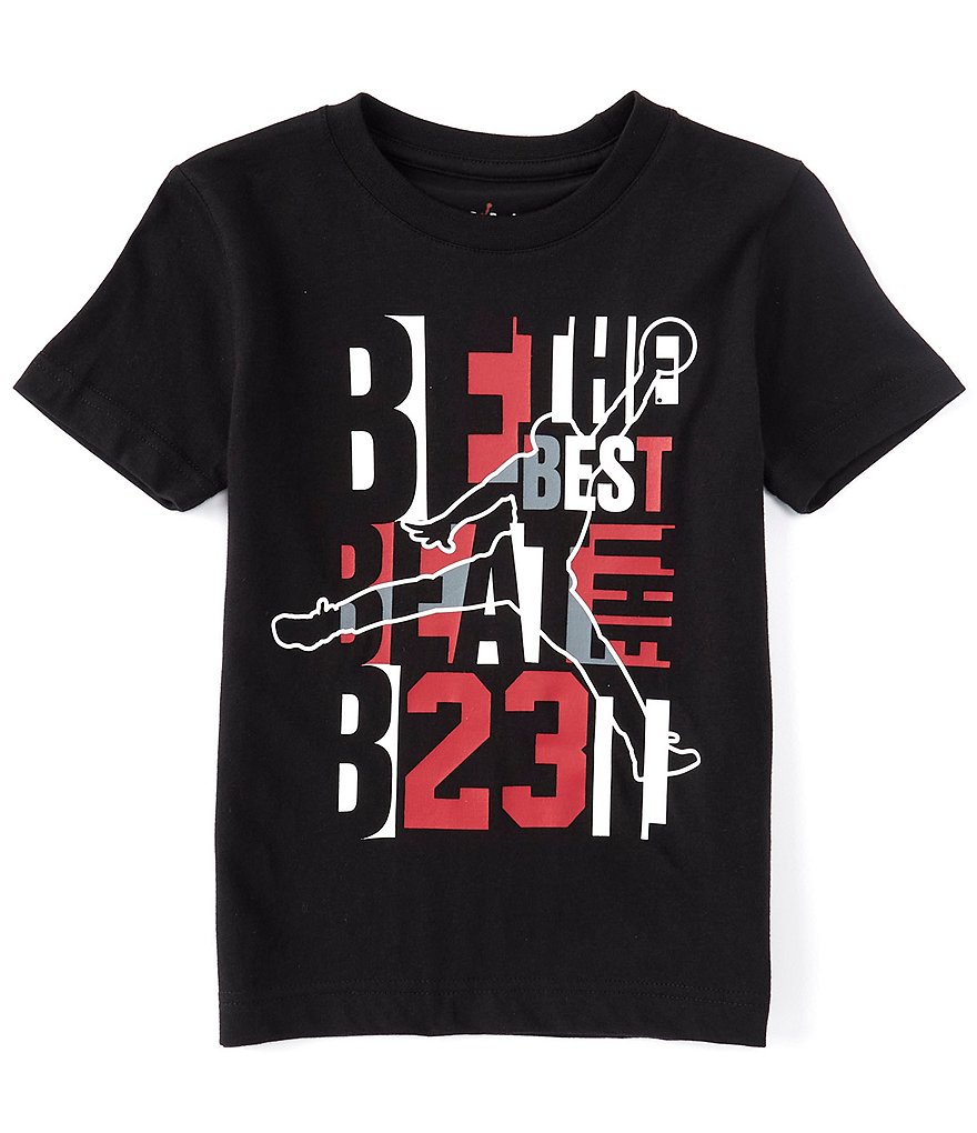 Jordan Little Boys 2T-7 Short-Sleeve Best Remix Graphic Tee