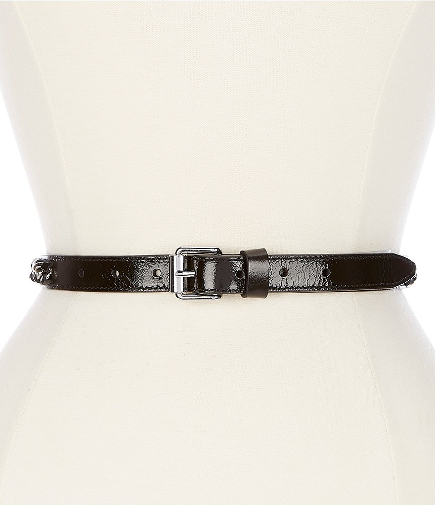 REBECCA MINKOFF 0.75#double; Laced Chain Belt