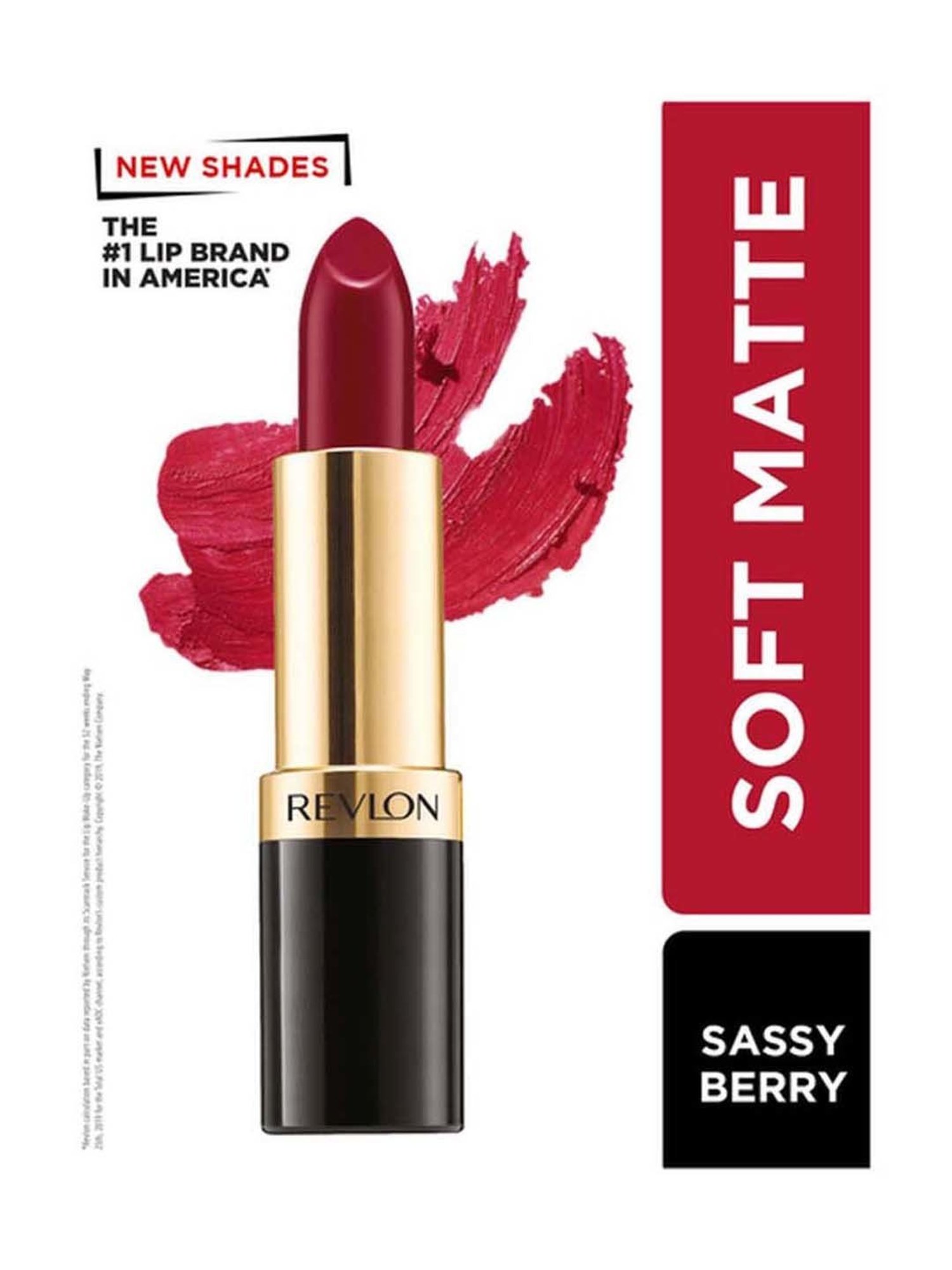 Revlon Super Lustrous Lipstick Bold Matte Sassy Berry - 4.2 gm