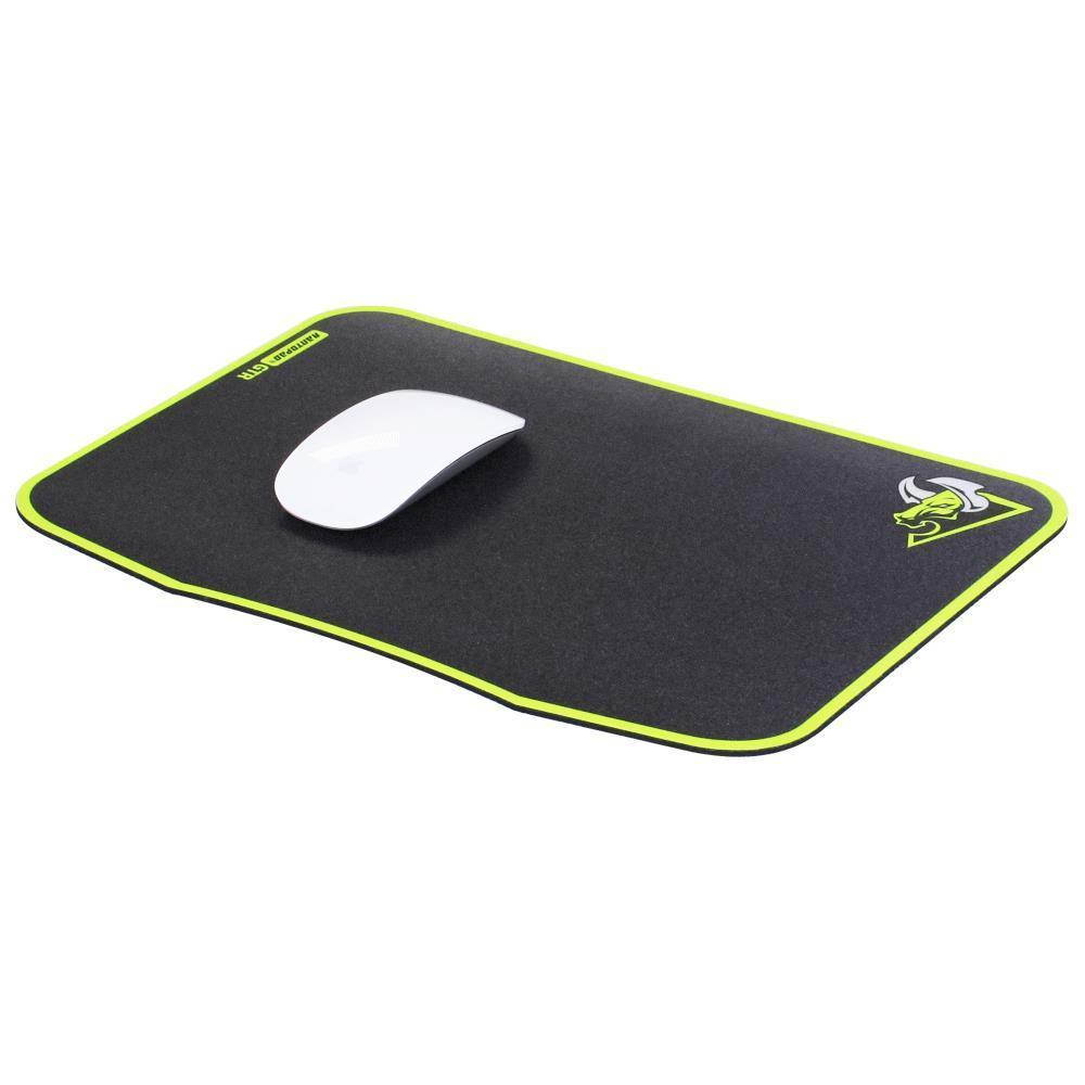 Rantopad GTR Plastic Gaming Mousepad - Anti-slip, Smooth & Durable Frosted Matte Carbon Resin Surface, Pro Gaming Essential, Made for Optical Mice, Large Size 13.8x9.5x0.09 in - Yellow