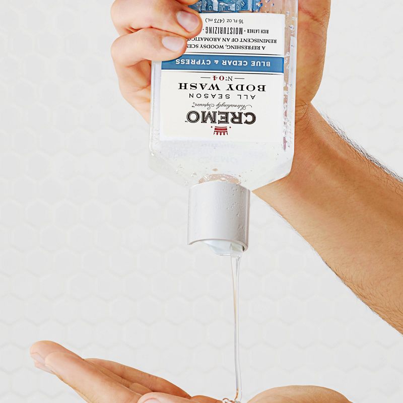 Cremo Blue Cedar & Cypress Body Wash - 16 fl oz