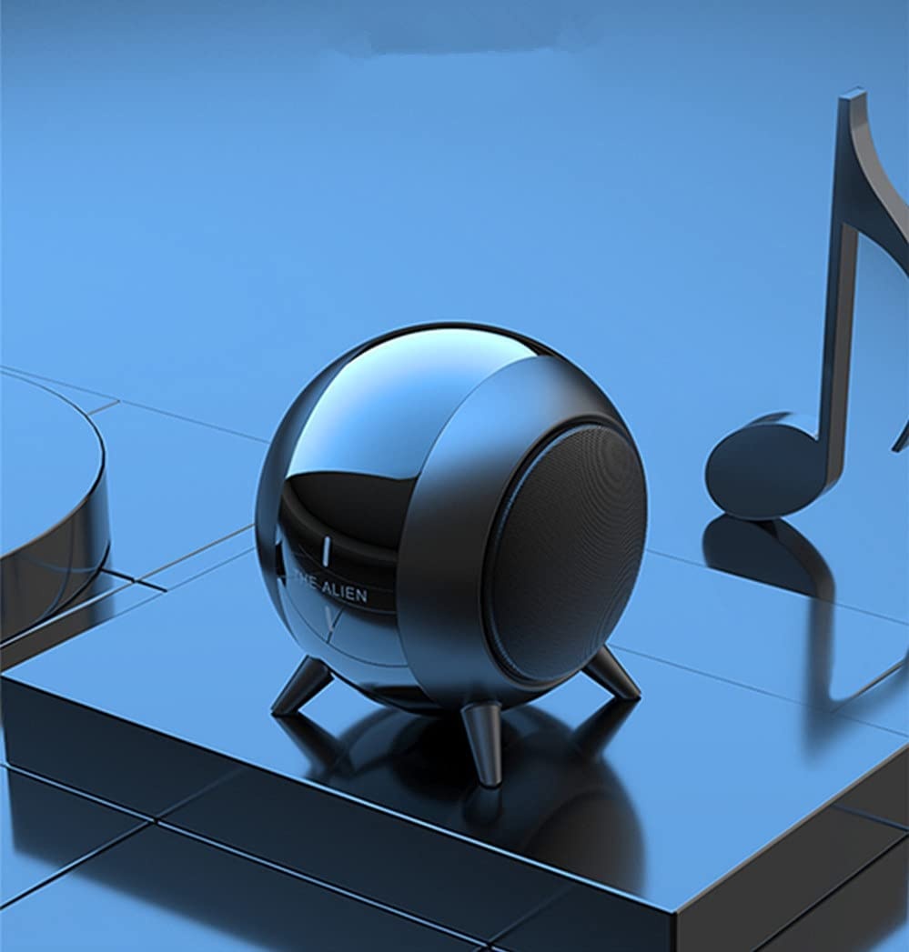 New Wireless Bluetooth Speaker Mini Metal Cannon Audio Gift Home Office Use (Green)