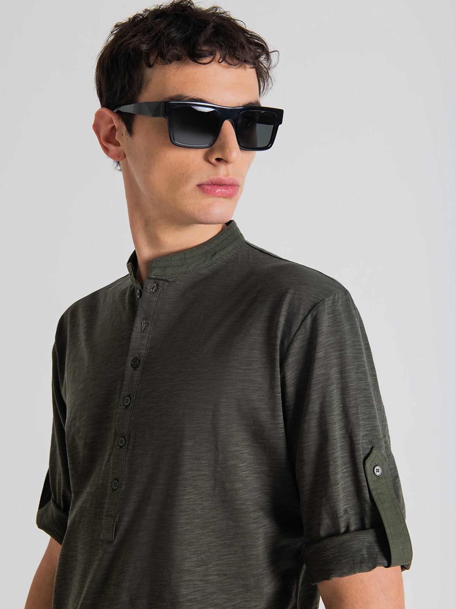 Antony Morato Dark Olive Regular Fit T-Shirt