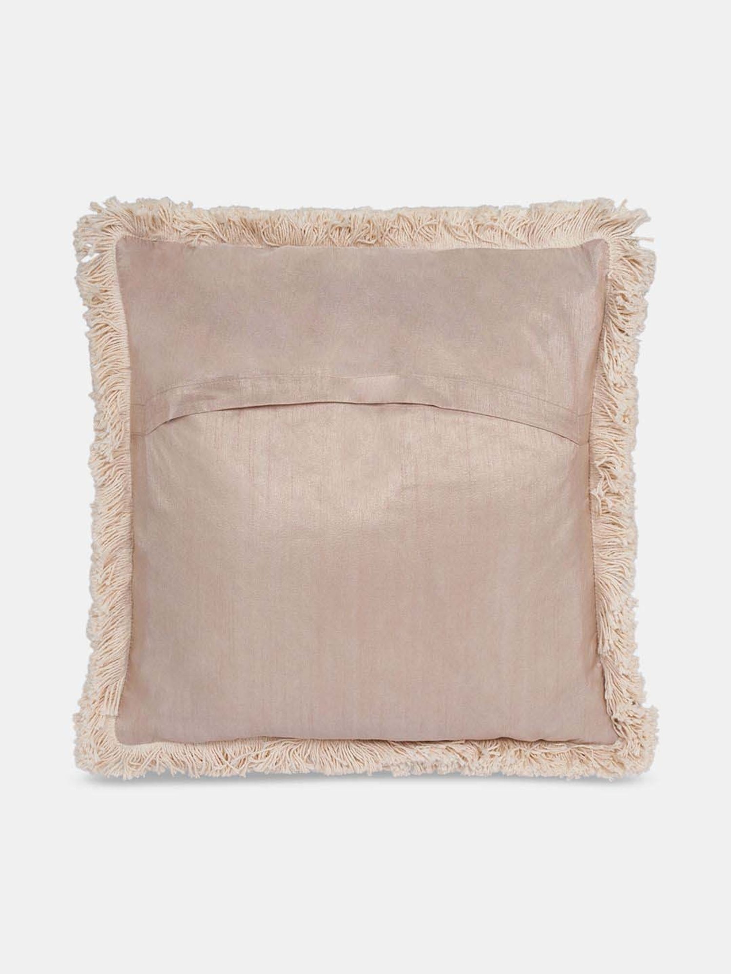 Living Scapes by Pantaloons Blue Fabric Cushion Cover