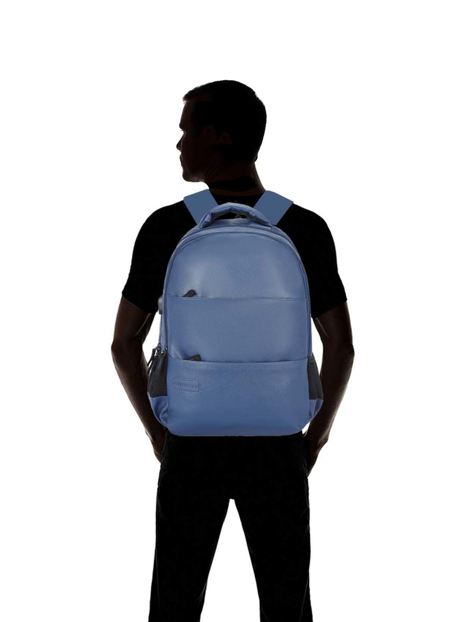 Aristocrat 28 Ltrs Blue Medium Laptop Backpack
