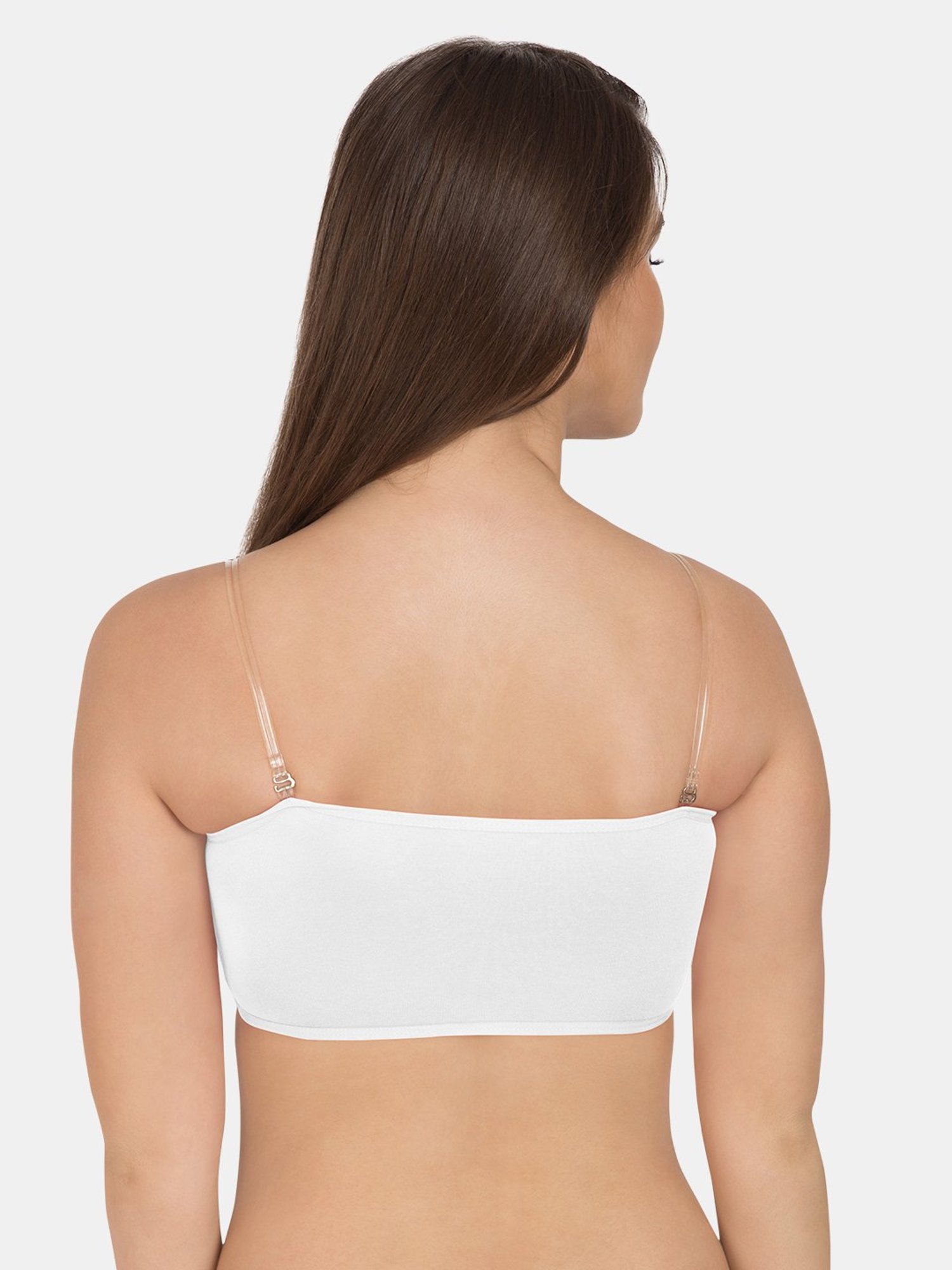 Tweens White Non Wired Padded Bandeau Bra