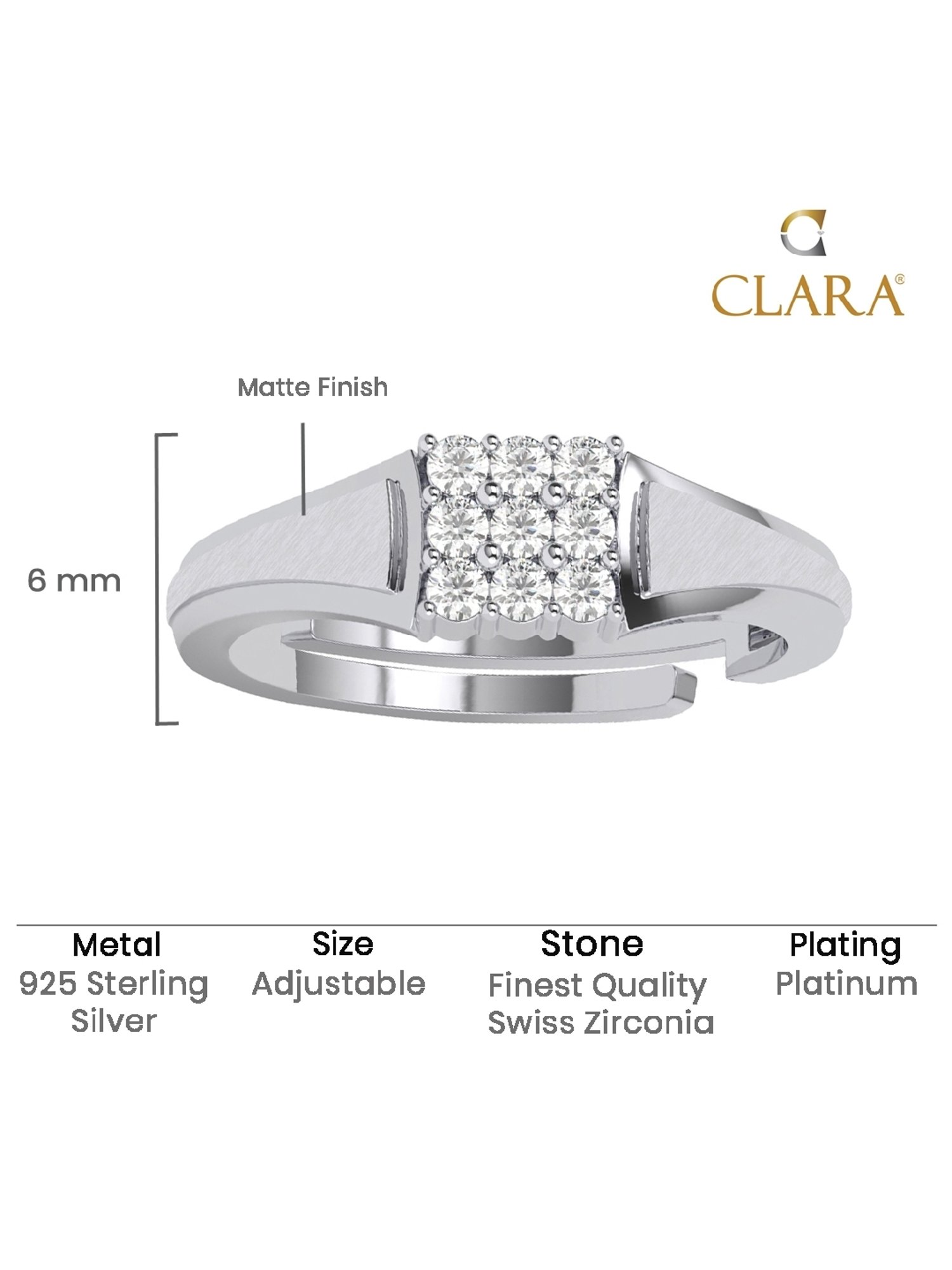 GIVA 925 Silver Pearly Bloom Ring for Women & Girls