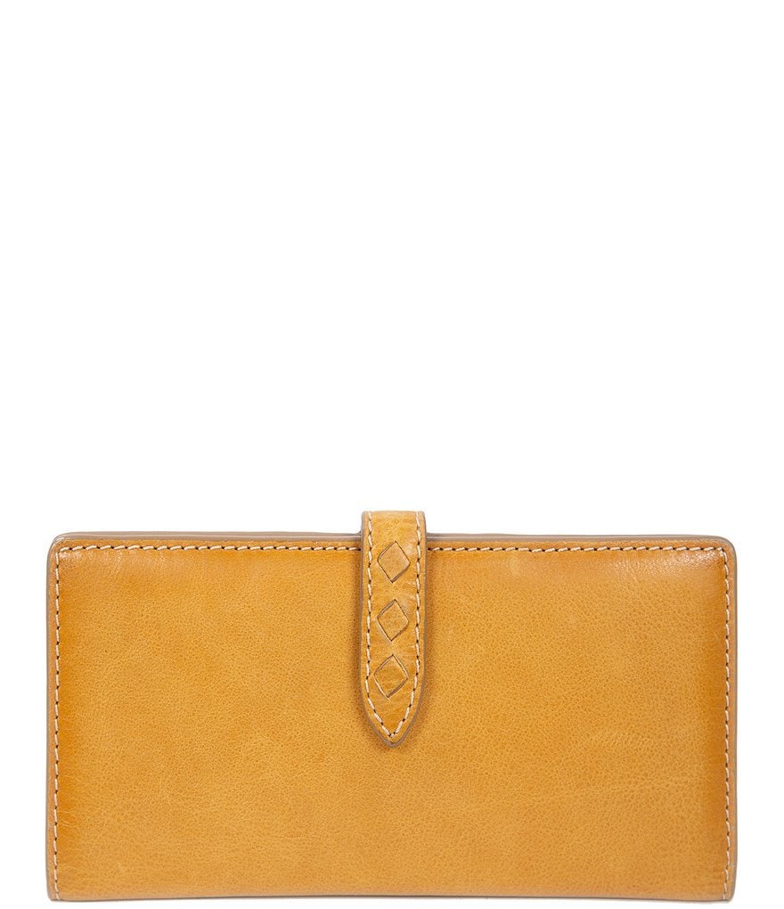 Frye Reed Slim Leather Snap Wallet