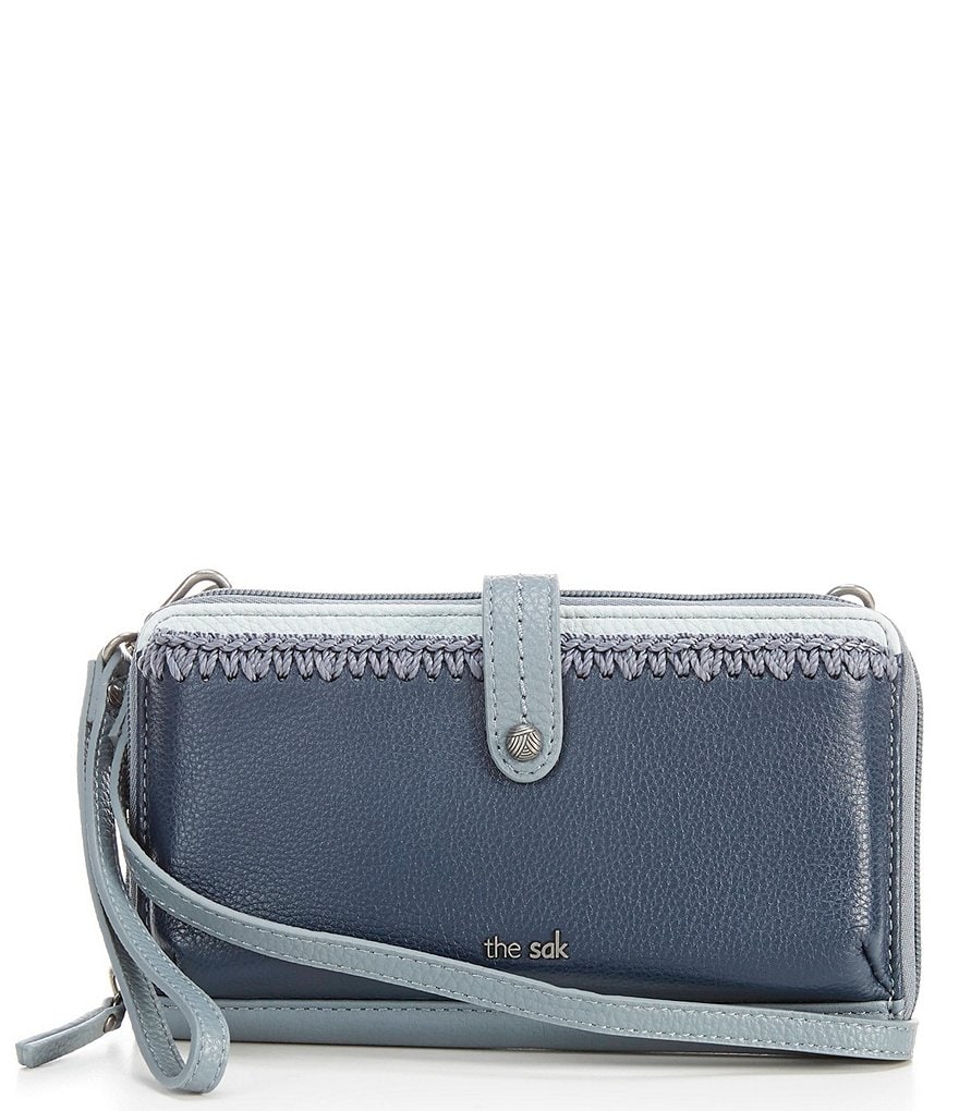 The Sak Iris Large Smartphone Leather Convertible Crossbody Wristlet