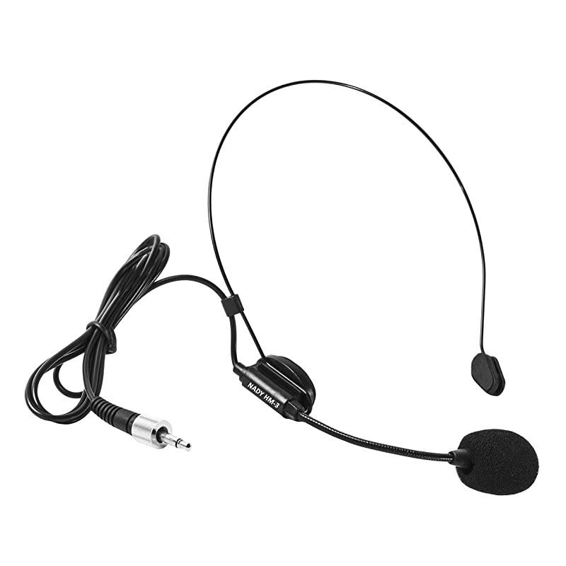 ENC DUET Wireless Dual Channel Headset + Lapel/Lavalier Microphone System,4 Microphone (HM-3 + LM-14)