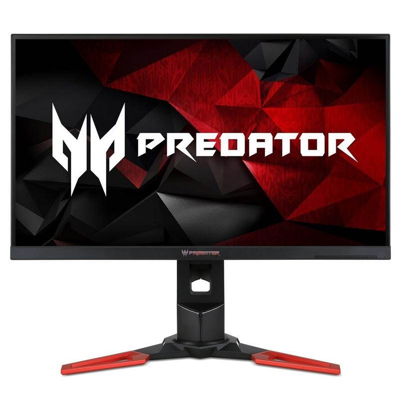 Acer Predator XB271H Abmiprzx 27" Full HD 1920x1080 144Hz 1ms HDMI DisplayPort USB Port Built-in Speakers LED Backlit Gaming Monitor