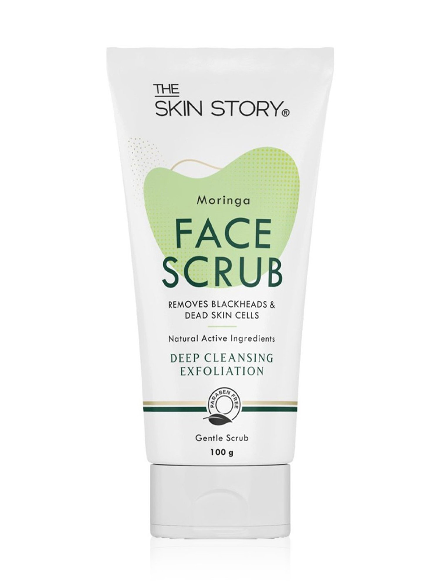 The Skin Story Moringa Deep Cleansing Exfoliation Face Scrub - 100 gm