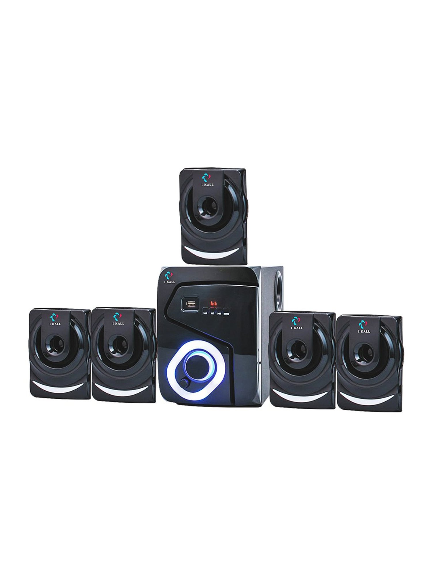 I Kall IK-444 5.1 Channel Home Theatre (Black)