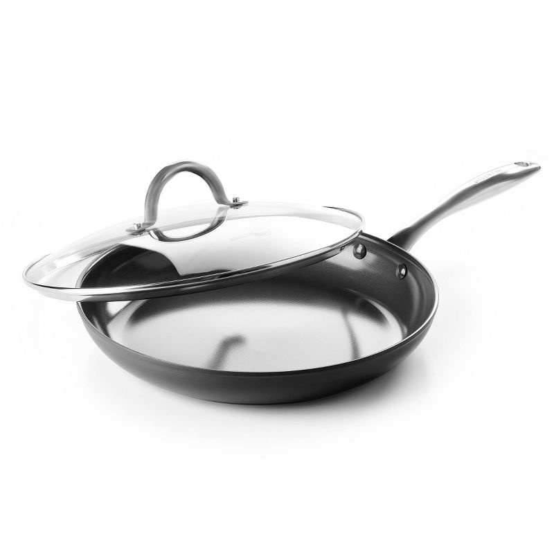 GreenPan Madison 12" Ceramic Non-Stick Frypan with Lid