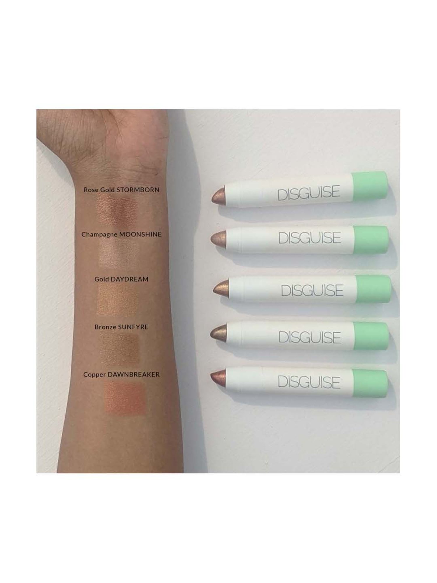 Disguise Cosmetics Velvet Glow Multistick Rose gold Stromborn - 3.2 gm