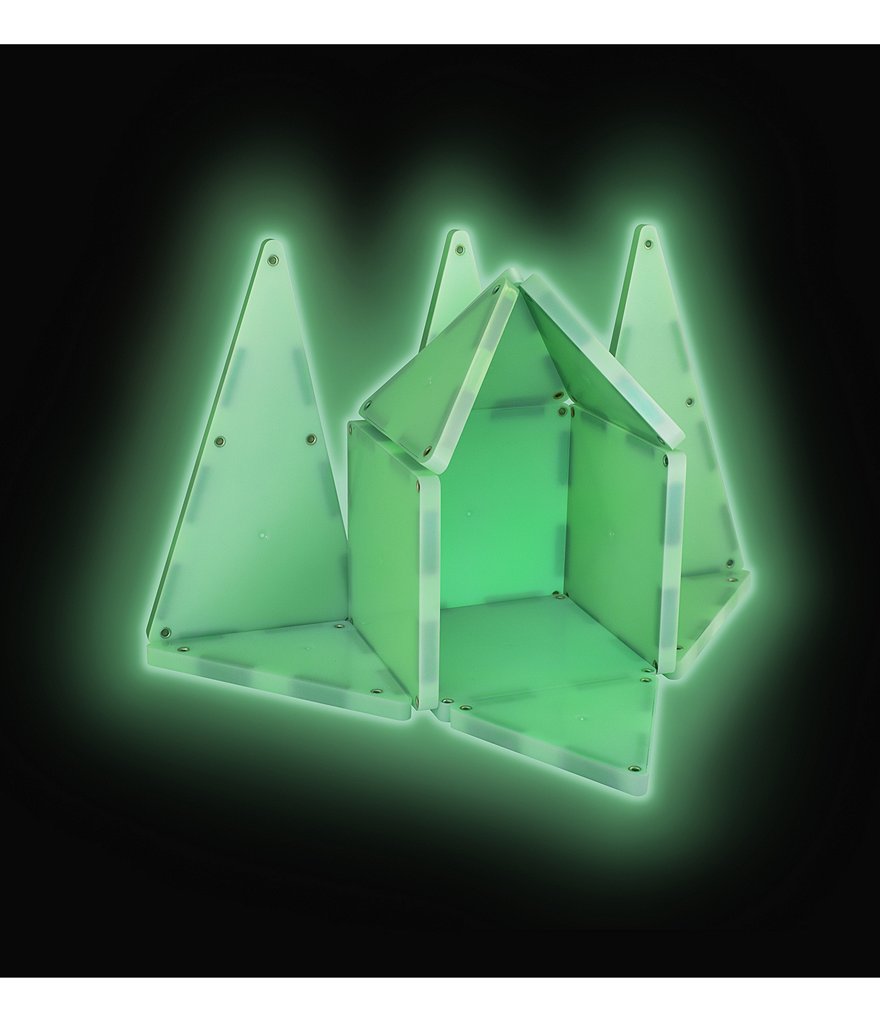 Magna-Tiles&reg; Glow in the Dark 16-Piece Set