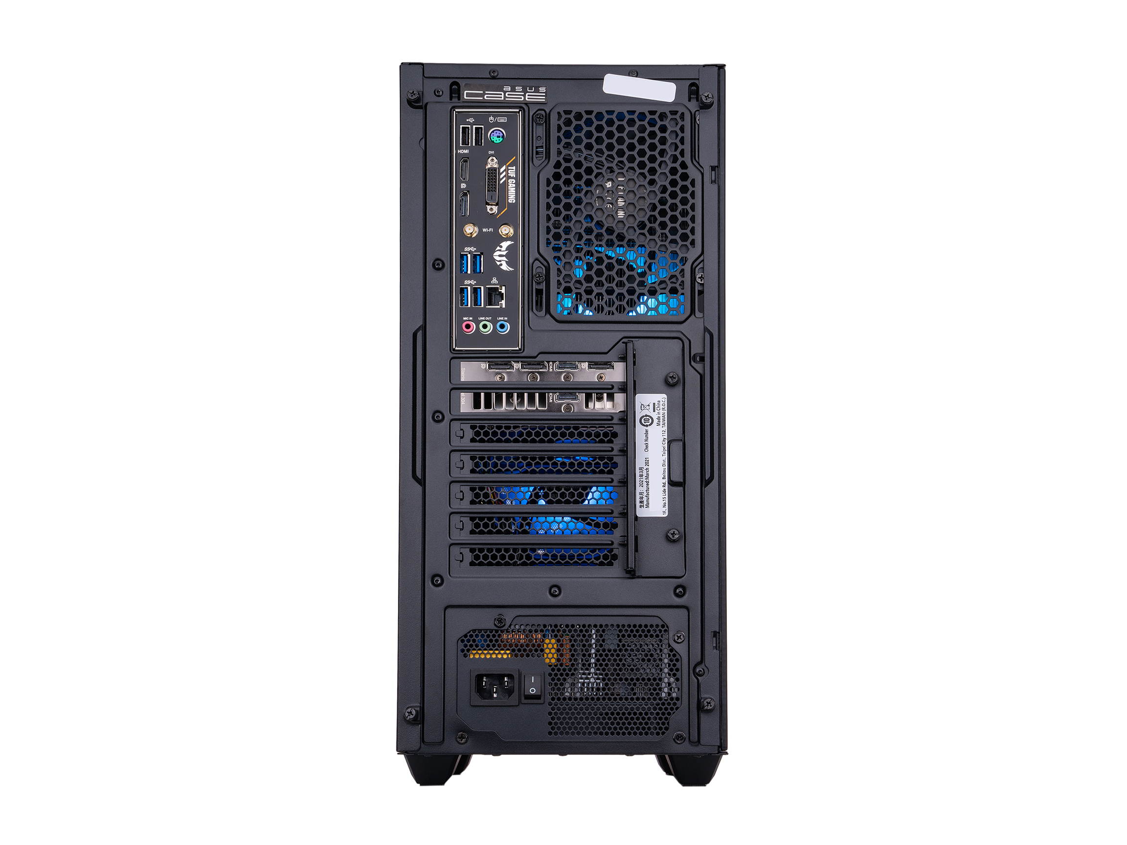 ABS Gladiator Gaming PC - Intel i7 10700F - ASUS Dual GeForce RTX 3070 8GB - G.Skill Ripjaw V 16GB DDR4 3200MHz - 1TB Intel M.2 NVMe SSD