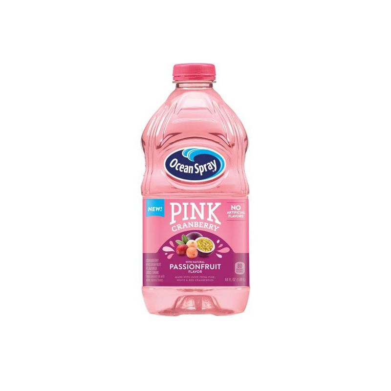 Ocean Spray Pink Cranberry Passionfruit Juice Blend - 64 fl oz Bottle