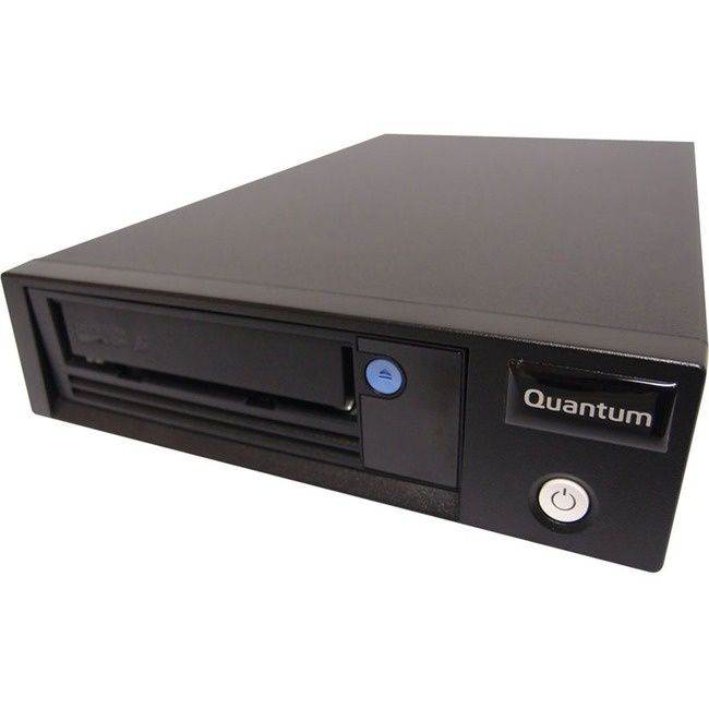 QUANTUM LTO-7 TAPE DRIVE, HALF HEIGHT, TABLETOP, 6GB/S SAS, BLACK