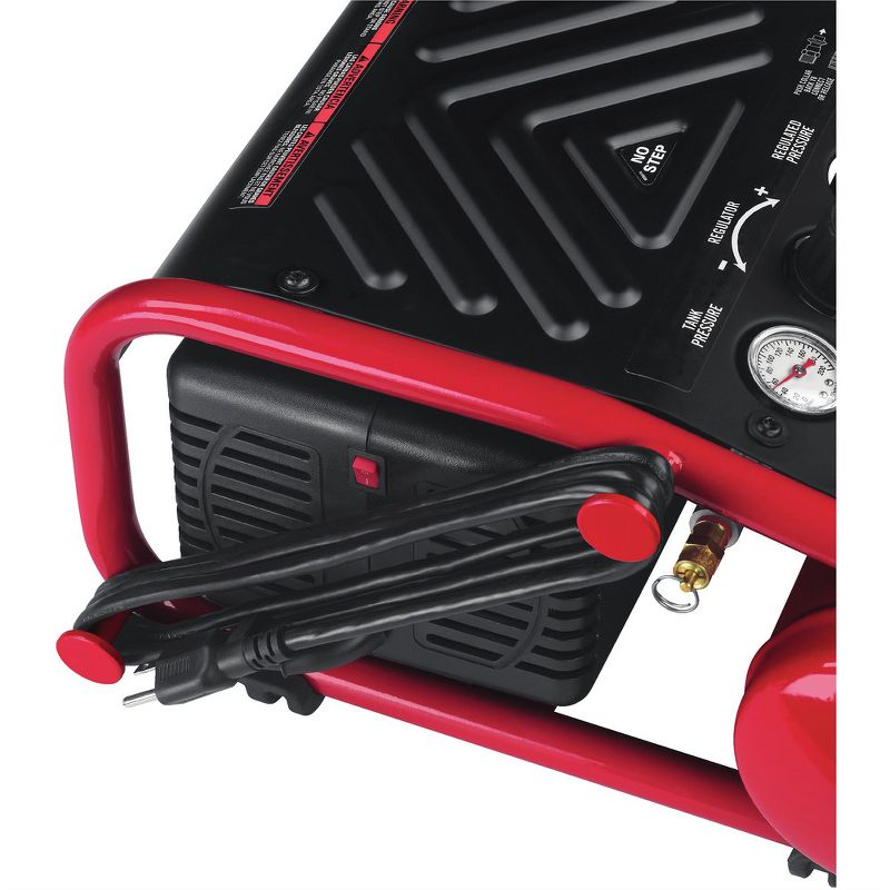 Porter-Cable C1010R 0.3 HP 1 Gallon Oil-Free Hand Carry Compressor