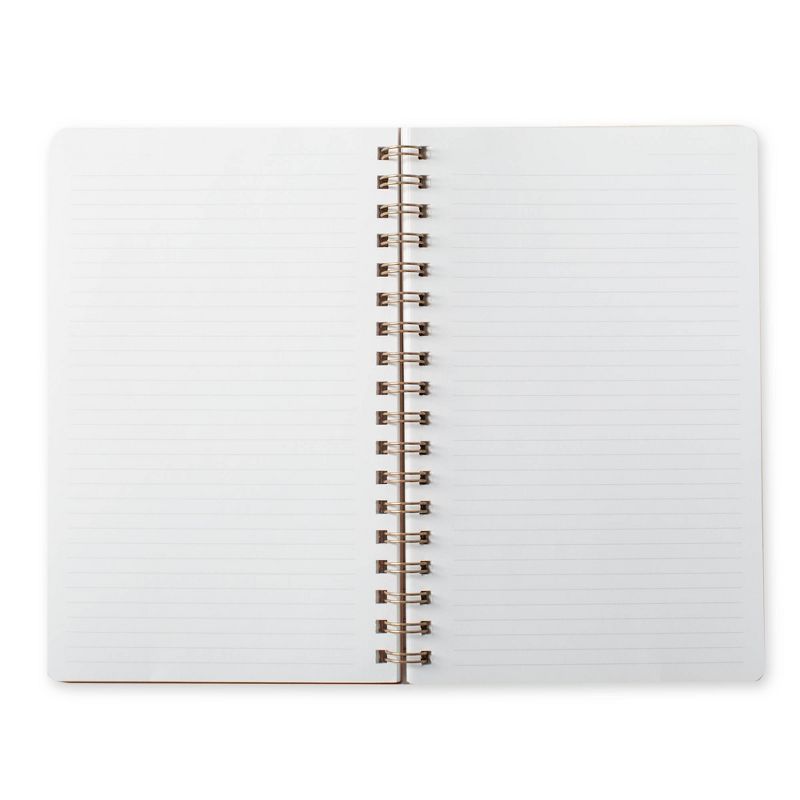 Lined Spiral Journal College Ruled Be a Nice Human - Fringe