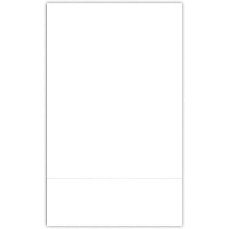 Blanke Blanks/USA 8 1/2 x 11 60 lbs. Business Form, White, 500/Pack PF508896