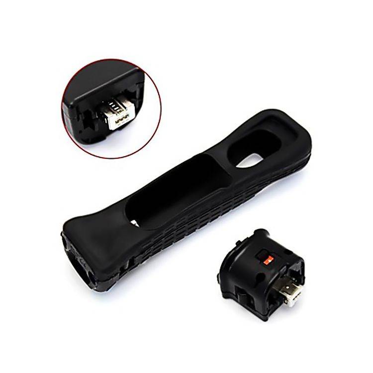 Handle Sensor Motion Plus Accelerator for Wii with Silicon Case