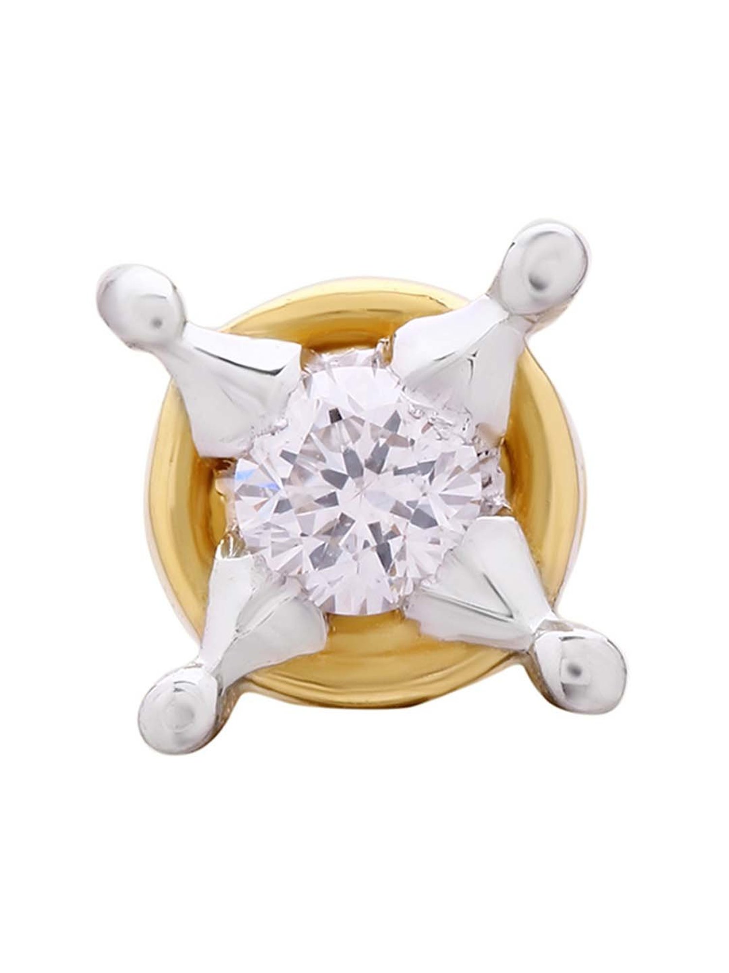 Joyalukkas 18k Gold & Diamond Nosepin