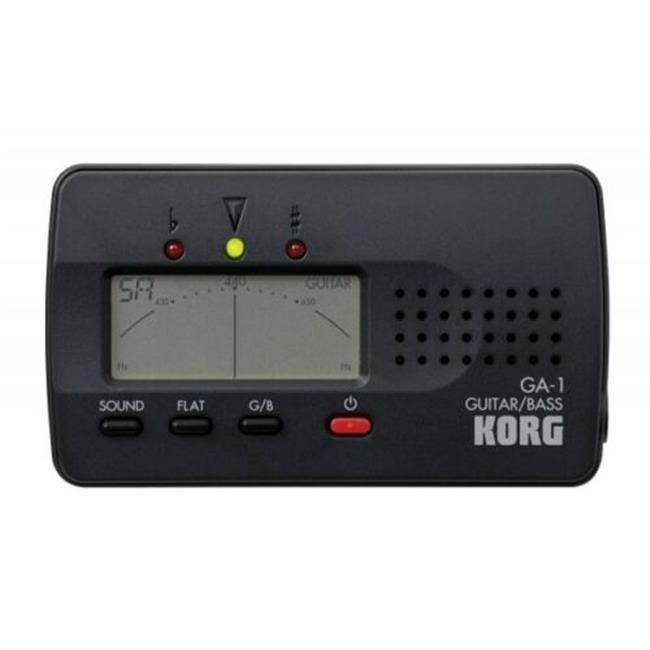 Korg GA-2 Handheld Guitar and Bass Tuner Black