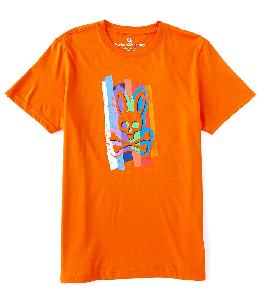 Psycho Bunny Tatterford Short-Sleeve Graphic Tee