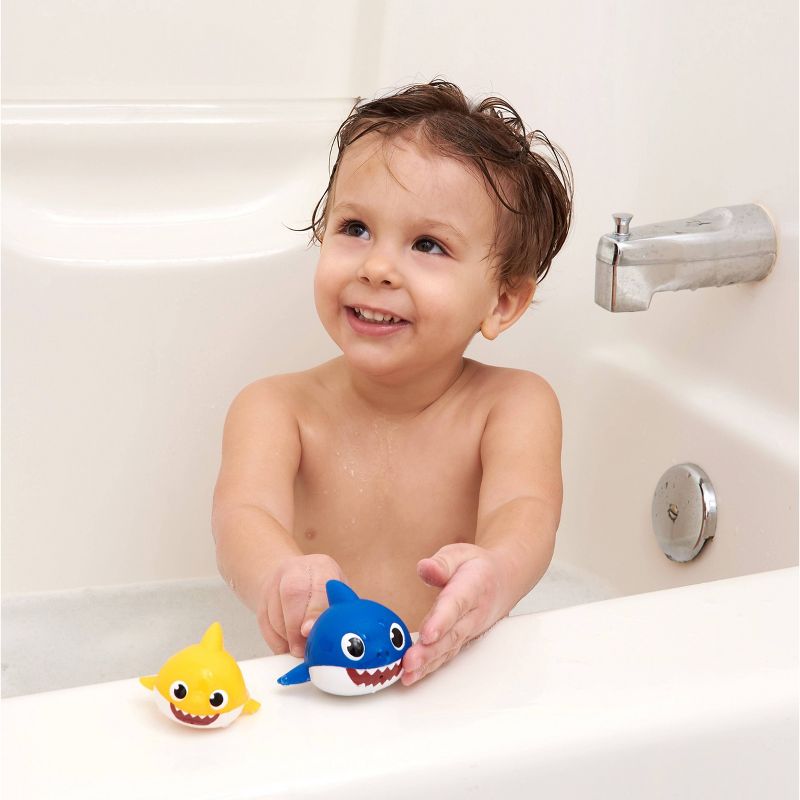 Pinkfong Nickelodeon Bath Squirters Baby Shark & Daddy Shark - 2pk