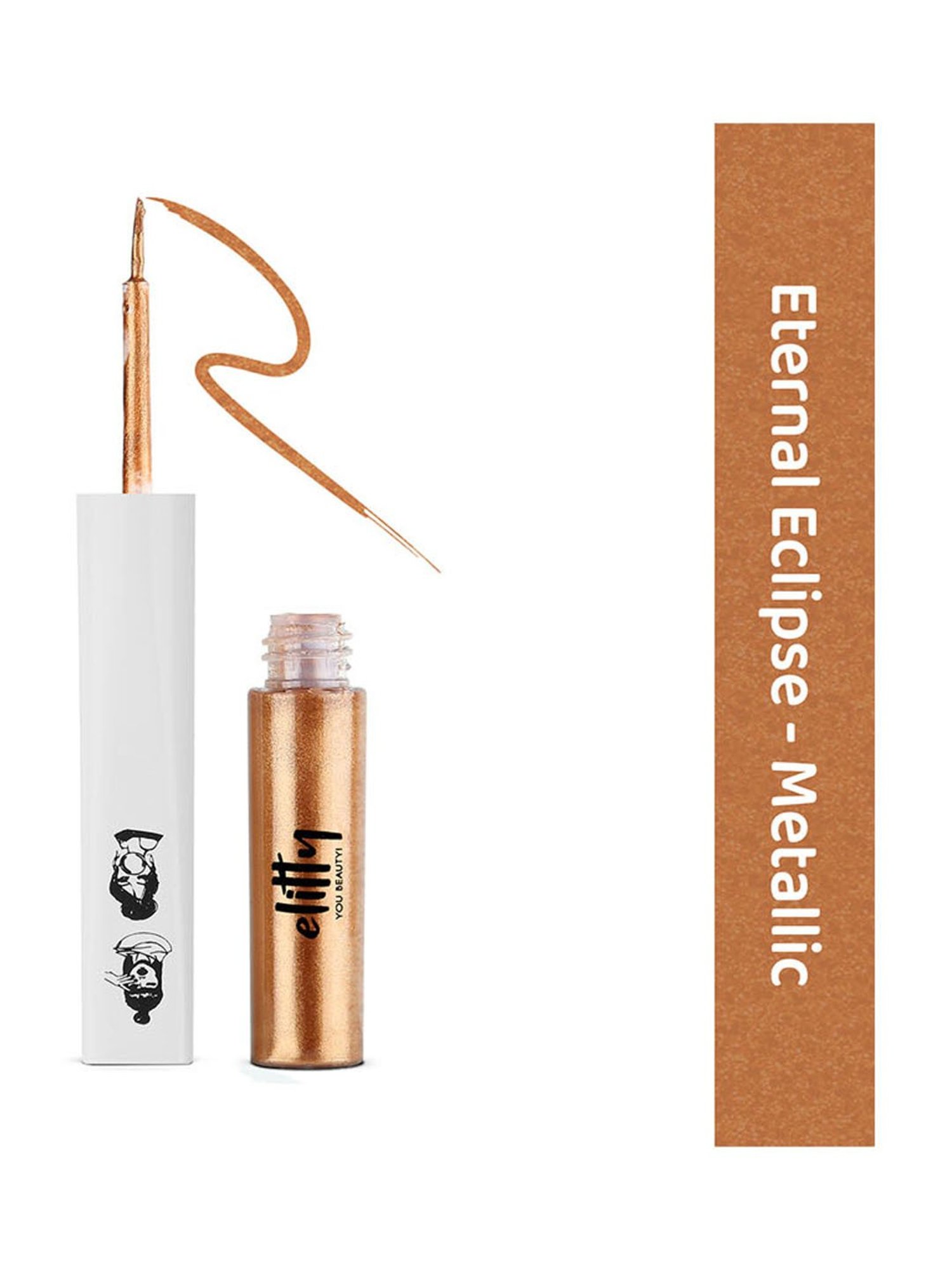 Elitty All Eyes on You Pop Eyeliner - Eternal Eclipse (Metallic Rust) - 4 ml