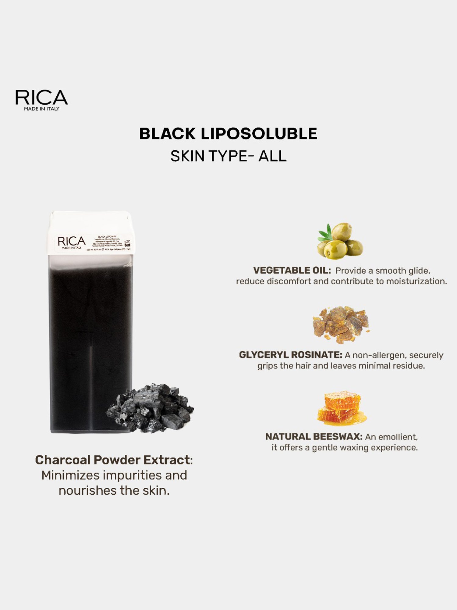 Rica Black Lipowax - 100 ml
