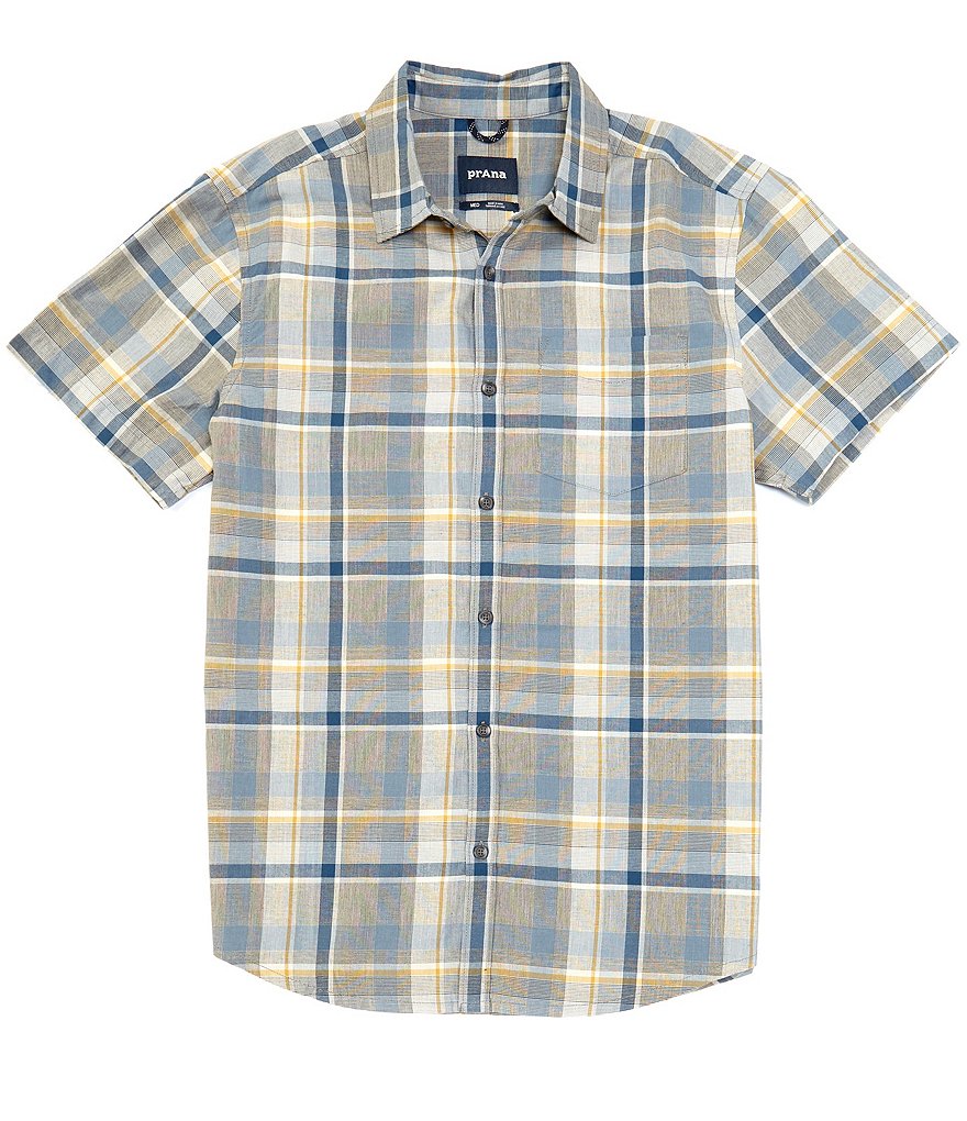 prAna Groveland Recycled Materials Short-Sleeve Woven Shirt