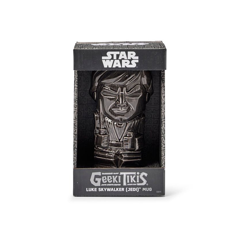 Beeline Creative Geeki Tikis Star Wars Luke Skywalker | Ceramic Tiki Style Mug | Holds 19 Ounces