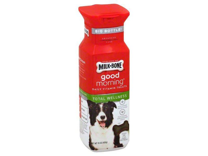 Milk-Bone Good Mornings Total Wellness Daily Vitamin Dog Treat - 15oz