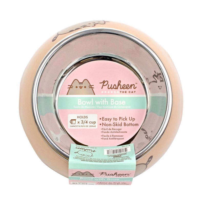 Pusheen Meow Cat Bowl - Tan
