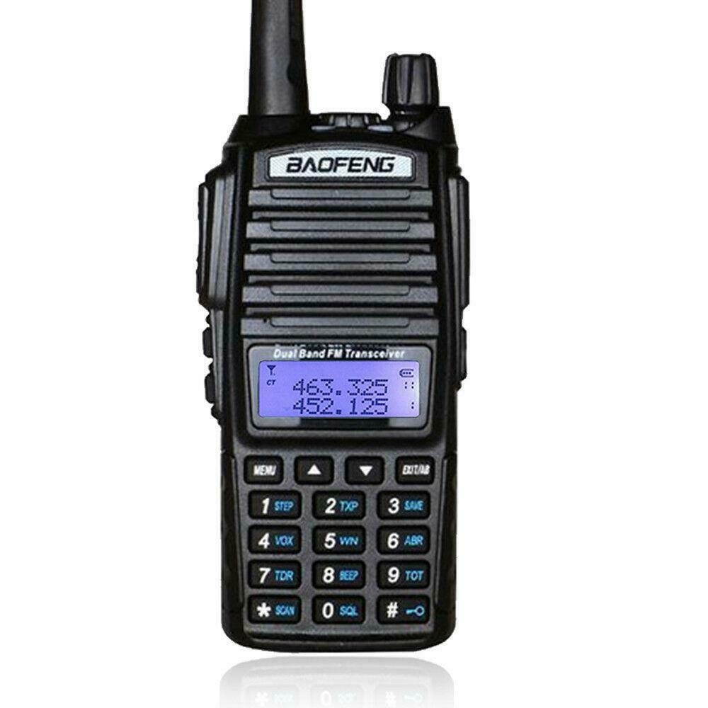 UV-82 Dual Band Two-way Radio : VHF 136-174 UHF 400-520mhz Walkie Talkie