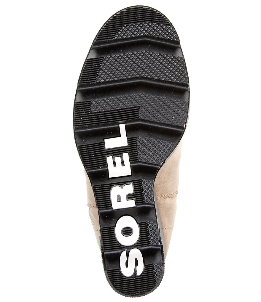 Sorel Joan Uptown Zip Waterproof Leather Wedge Booties