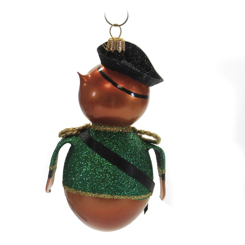 Italian Ornaments 4.75" Pirate Owl Ornament Italian Halloween  -  Tree Ornaments