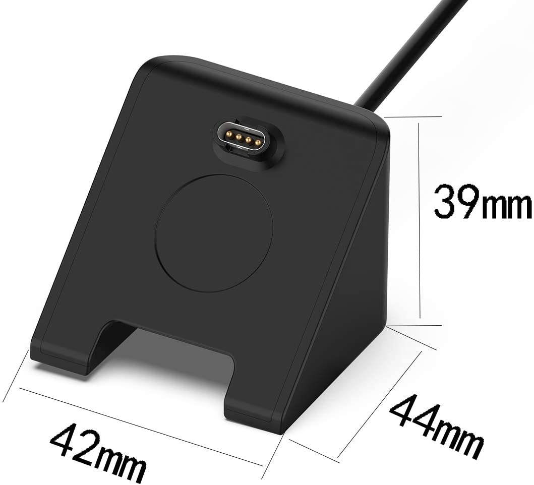 MOTONG for Garmin Vivoactive 4S USB Charging Dock Cable, Replacement USB Charger Charging Dock Cable for Garmin Vivoactive 4S/4 / Venu/Fenix 6/6S/6X